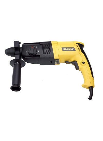 Buy Rotary Hammer Drill with 4 Operation Modes Yellow 24mm in UAE