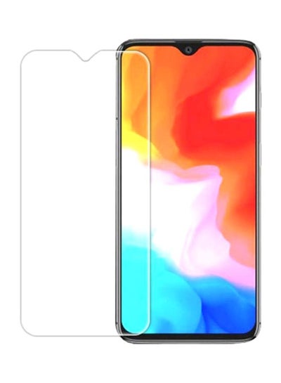 Buy Tempered Glass Screen Protector For OnePlus 6T Clear in UAE