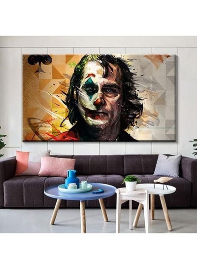 اشتري Abstract Design Framed Vinyl Tableau متعدد الألوان 80x60سم في مصر