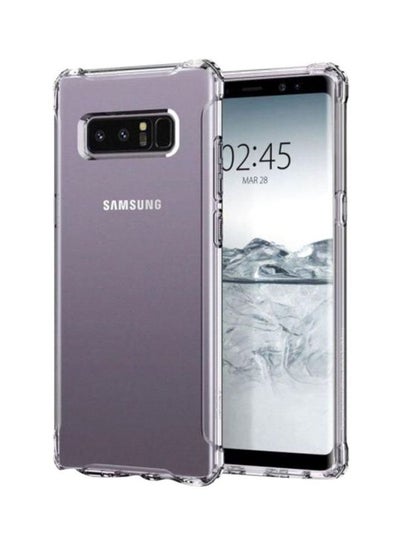 اشتري Protective Case Cover For For Samsung Galaxy Note8 شفاف في السعودية