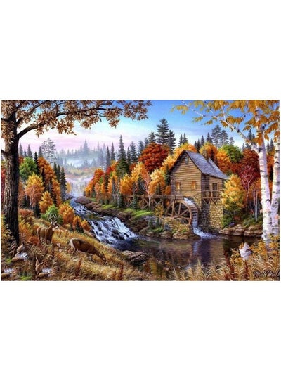 Buy Landscape & Nature Design Framed Vinyl Tableau Multicolor 80x120cm in Egypt