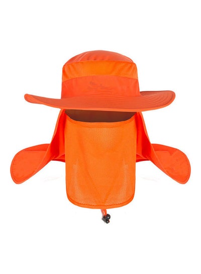 Buy Summer Outdoor Travel Fishing Fisherman Neck Face UV Sun Protection Flap Cap Hat 20 x 10 x 20cm in UAE