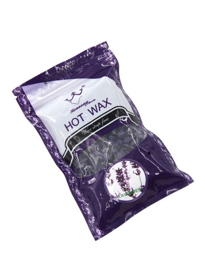 Buy Lavender Flavour Depilatory Wax Bean Purple 100grams in UAE