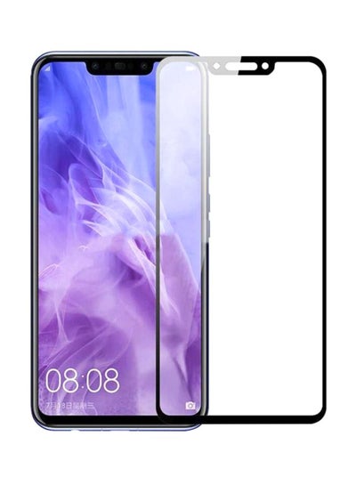 Buy 3D Tempered Glass Screen Protector For Huawei Nova 3 Black/Clear in UAE