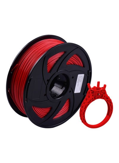 Buy PETG 3D Printer Filament Roll Red in UAE