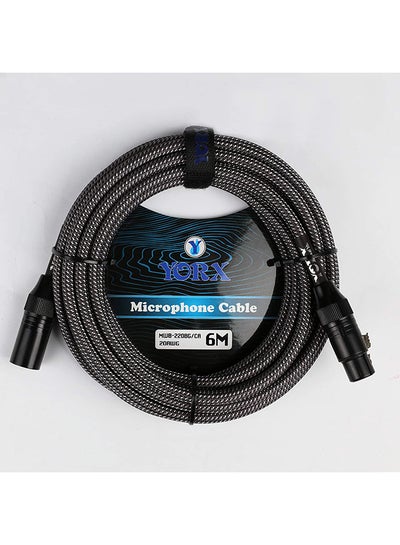 Buy Microphone Cable Black in Saudi Arabia