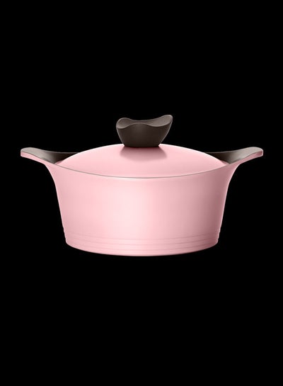 Buy Aeni Casserole Pink 30centimeter in UAE