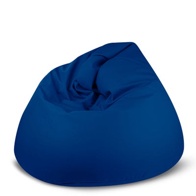 Buy Bagzo Relaxing Bean Bag Blue 120x100x50cm in Saudi Arabia