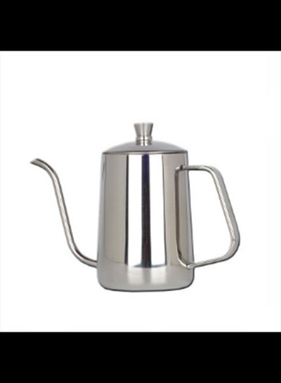 Buy Stainless Steel Domestic Mocha Coffee Maker Silver 600ml in UAE