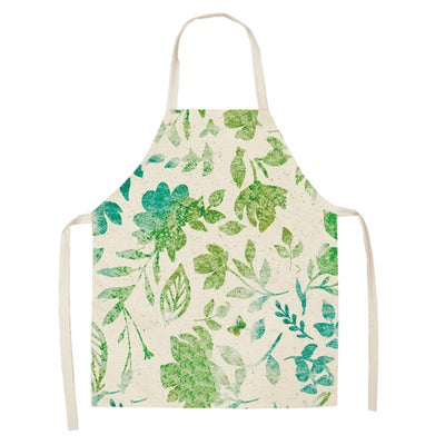 Buy 2 Pieces Simple Printed Household Apron multicolour 55x68cm in UAE