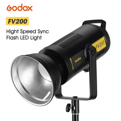 Buy FV-200 Professional 200W Flash LED Light 5600K CRI 96+ with Remote Control in Egypt