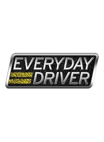 اشتري ملصق للسيارة من الفينيل بطبعة عبارة "Everyday Driver" مقاس 15X20سم في مصر