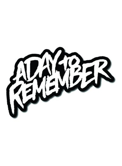 Buy E436 A Day To Remember Car Sticker 15X15 cm Black/White in Egypt