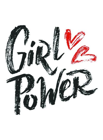 اشتري ملصق سيارة E221 بطبعة عبارة "Girl Power" مقاس 15×15 سم بألوان متعددة في مصر