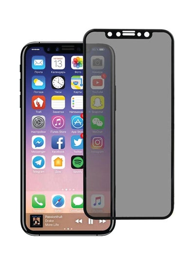 Buy 9D Screen Protector Glass For Apple iPhone XS Max/11 Pro Max Black in UAE