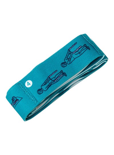 Buy Elastic Yoga Pilates Stretch Strap 90x4cm in Egypt