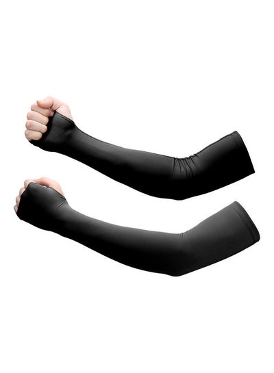 Buy Summer UV Protection Cooling Sun-Protective Arm Sleeves 16 x 1 x 14cm in Saudi Arabia