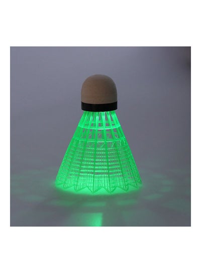 Buy 3 Pcs LED Glowing Light Up Badminton Set Shuttlecock Birdies Night Lighting Ball in Saudi Arabia