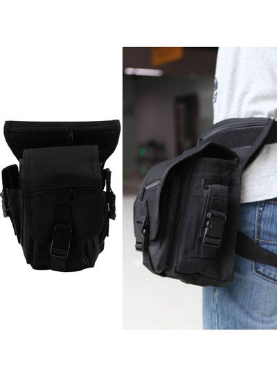 Buy Men's Military Multifunction Drop Leg Bag Panel Utility Waist Belt Pouch Pack 20 x 10 x 20cm in Egypt