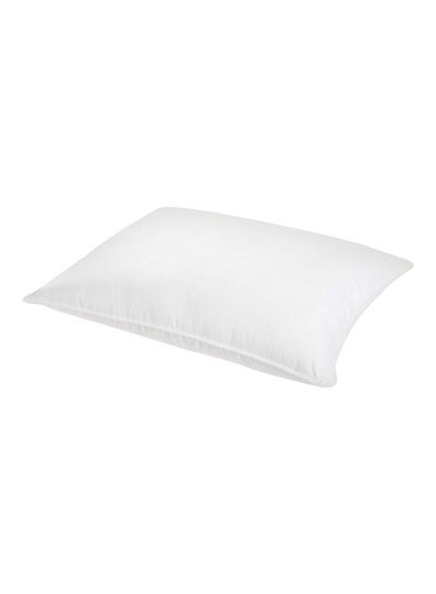 Buy Luxurious Soft Pillow microfiber White 140x50cm in Saudi Arabia