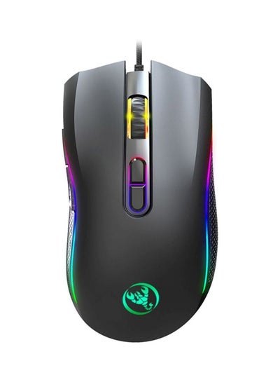 Buy A869 USB Wireless Optical Mouse Black in Saudi Arabia