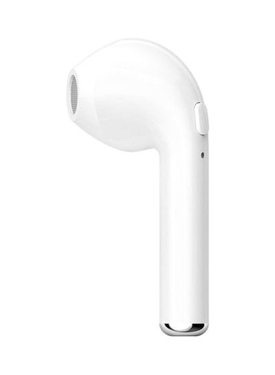 Buy Bluetooth In-Ear Earphone With Mic White in UAE