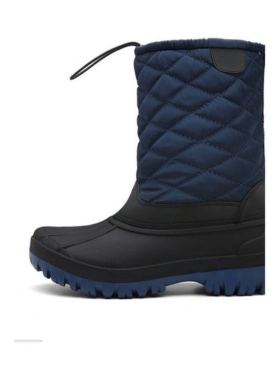 Buy Waterproof Casual Snow Boots Blue in UAE