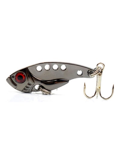 Buy VIB Metal Fishing Lure Vivid Vibrations Lure Fishing Bait Artificial Hard Bait Fishing Tackle Lure 3D Eyes 1.4in/0.1oz 6*1*4cm in UAE