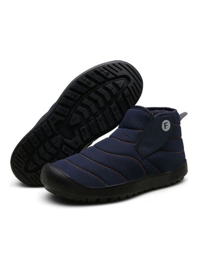 Buy Winter Slip-On Snow Boots Blue/Black in UAE