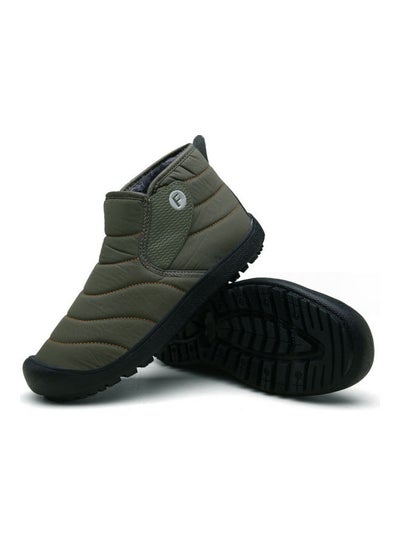 Buy High Top Buckle Shoes Green in Saudi Arabia