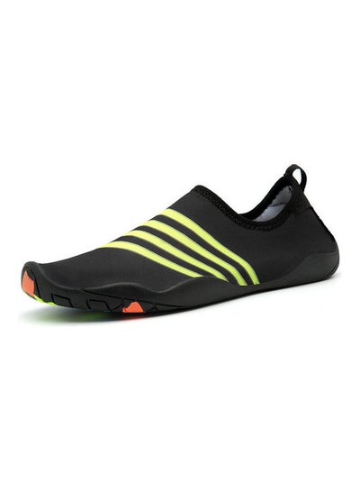 Buy Slip-On Beach Wading Sport Shoes Black/Green in Saudi Arabia