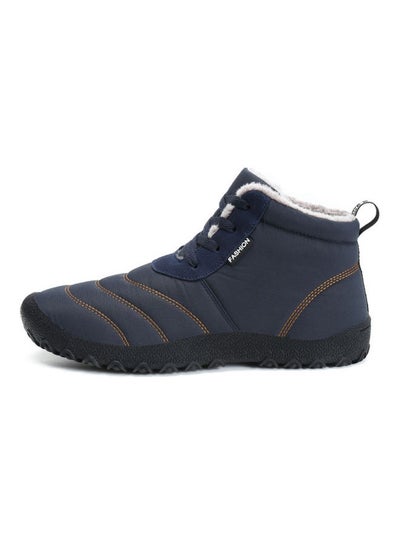 Buy High Top Warm Casual Snow Boots Blue in UAE