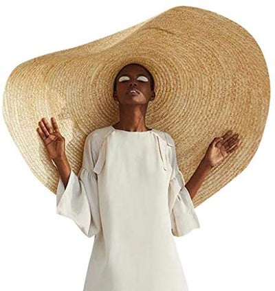 Buy Large Sun Hat Beige in Saudi Arabia