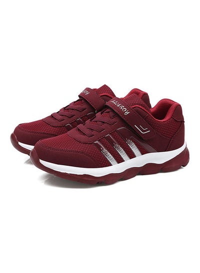 Buy Leisure Soft Soled Walking Shoes Red in Saudi Arabia