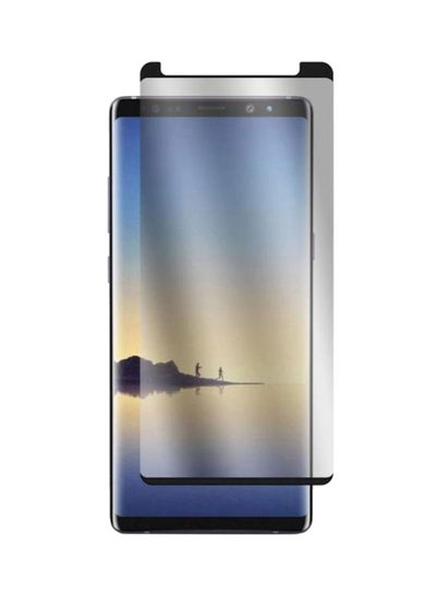 Buy HD Tempered Glass Screen Protector For Samsung Galaxy Note 9 Black/Clear in UAE