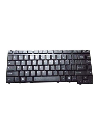 Buy Replacement Laptop Keyboard For Toshiba A200 - English/Arabic Black in UAE