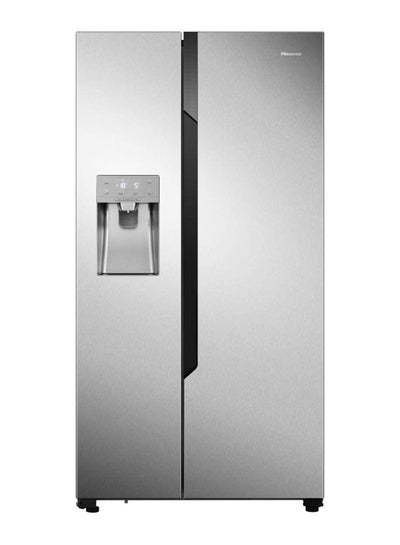 Buy Double Door Refrigerator RS696N4IGU Silver in UAE