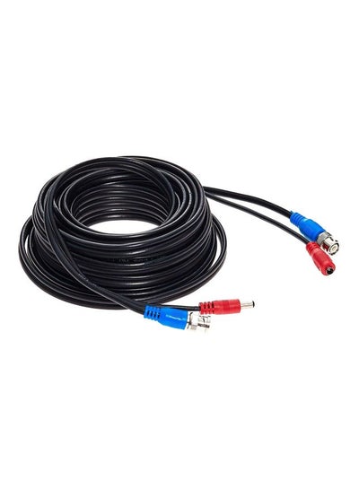 Buy CCTV Coaxial BNC Cable Black/Red/Blue in Egypt