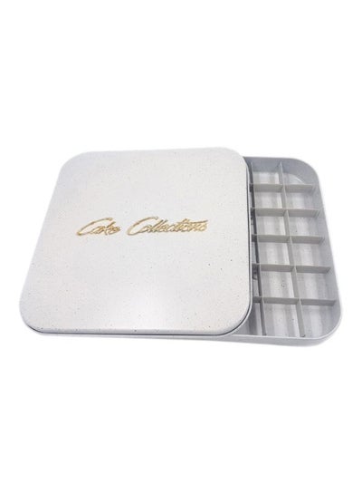 Buy Basbousa Baking Pan With Slicer White 31x5x28cm in Saudi Arabia