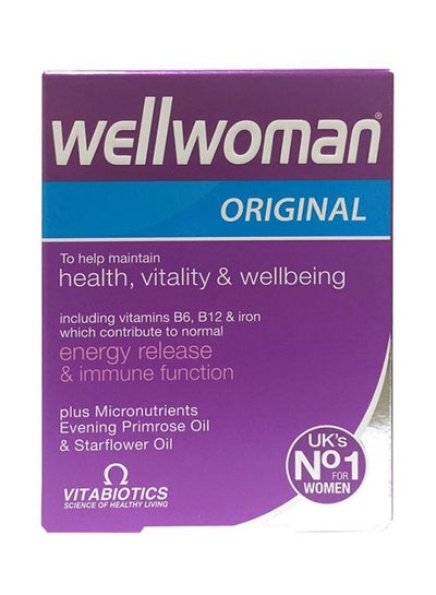 Buy Wellwoman Original Dietary Supplement - 30 Capsules in UAE