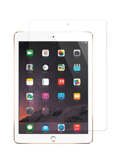 Buy Tempered Glass Screen Protector For Apple iPad 2017 9.7-Inch Clear in UAE