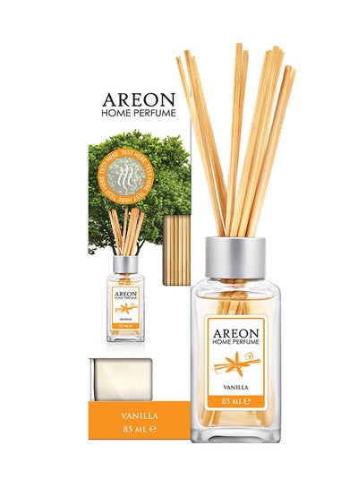 Buy Vanilla Stick Home Perfume Clear/Beige 85ml in Saudi Arabia