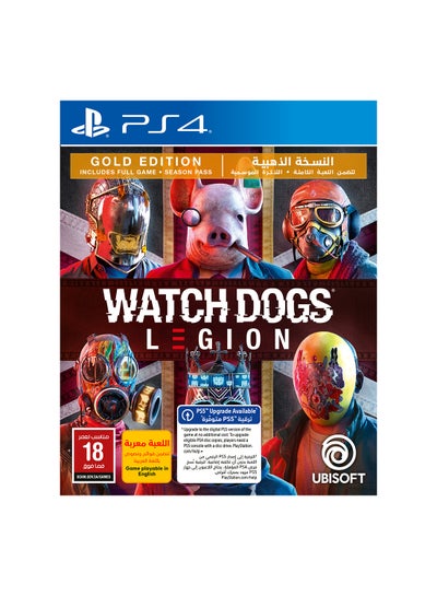 Buy Watch Dogs Legion - (English/Arabic) - KSA Version - Adventure - PlayStation 4 (PS4) in Saudi Arabia