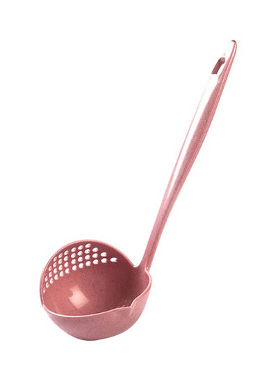 Buy Plastic Soup Ladle Pink 24.5x3.5x8cm in Saudi Arabia