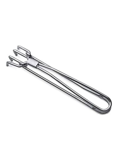 Buy Stainless Steel Tong Silver 20cm in UAE