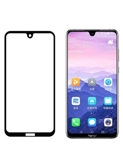Buy Tempered Glass Screen Protector For Honor 8X Max Black/Clear in UAE