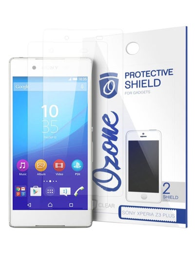 Buy Tempered Glass Screen Protector For Xperia Z3 Plus/Z4 Clear in UAE