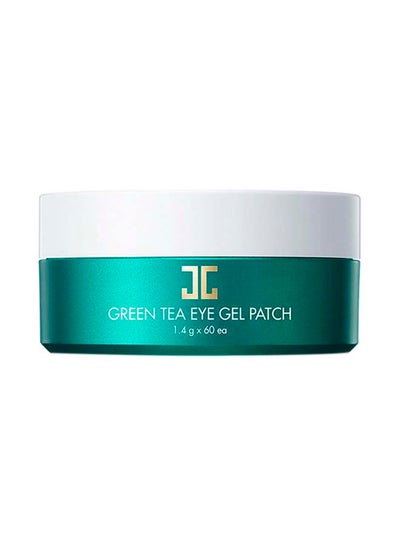 Buy 60-Piece  Tea Eye Gel Patch Set Green in Saudi Arabia