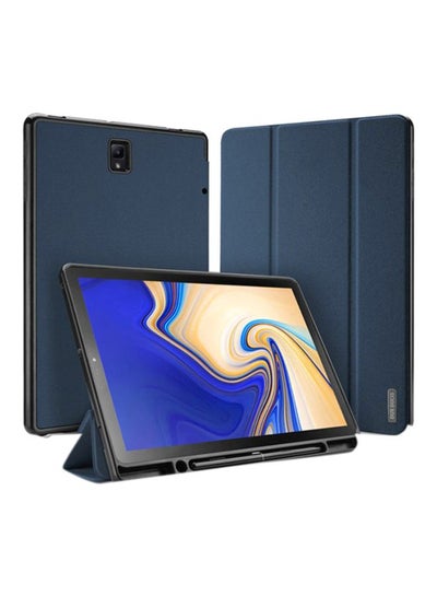 Buy DUX DUCIS Samsung Tab S4 10.5 cover With Pen Slot Blue in UAE