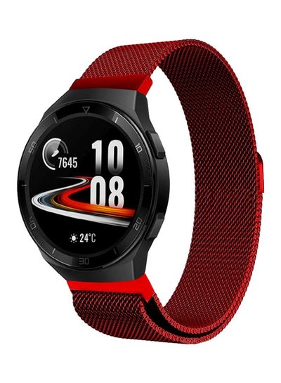 اشتري Replacement Band For Huawei Watch GT 2e 46mm Red في السعودية